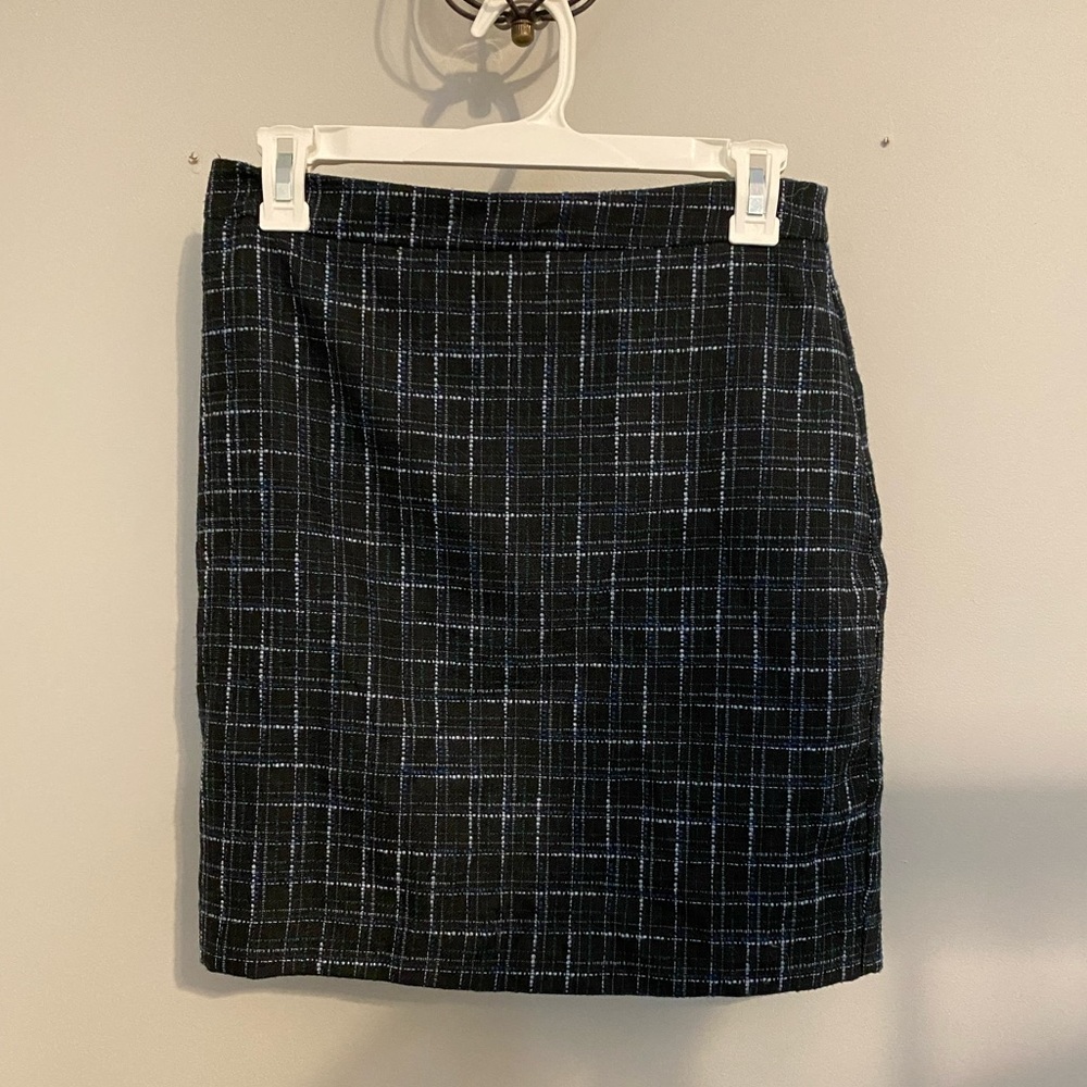 Loft tweed pencil skirt
